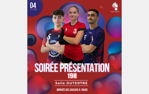 Soirée présentation des équipes